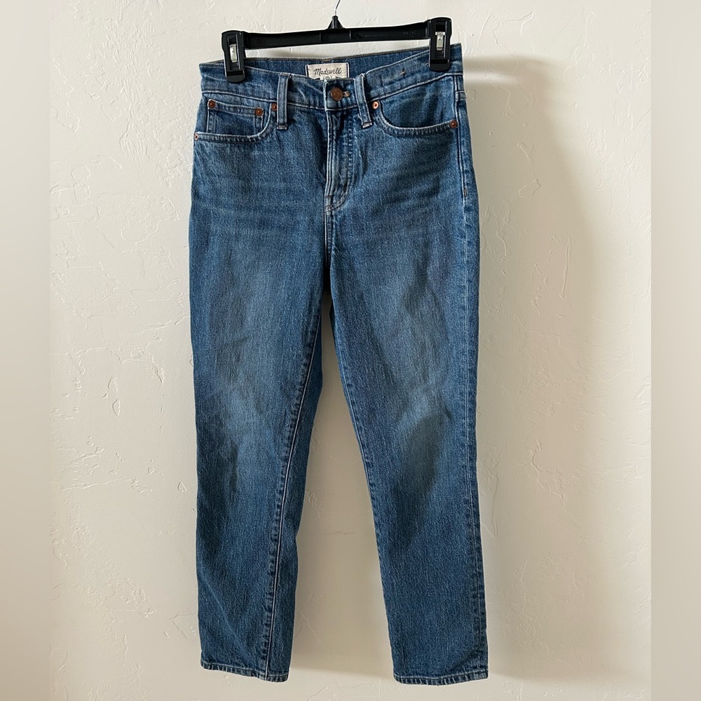 Madewell Women’s The Perfect Vintage Jean in Deep Blue 26P